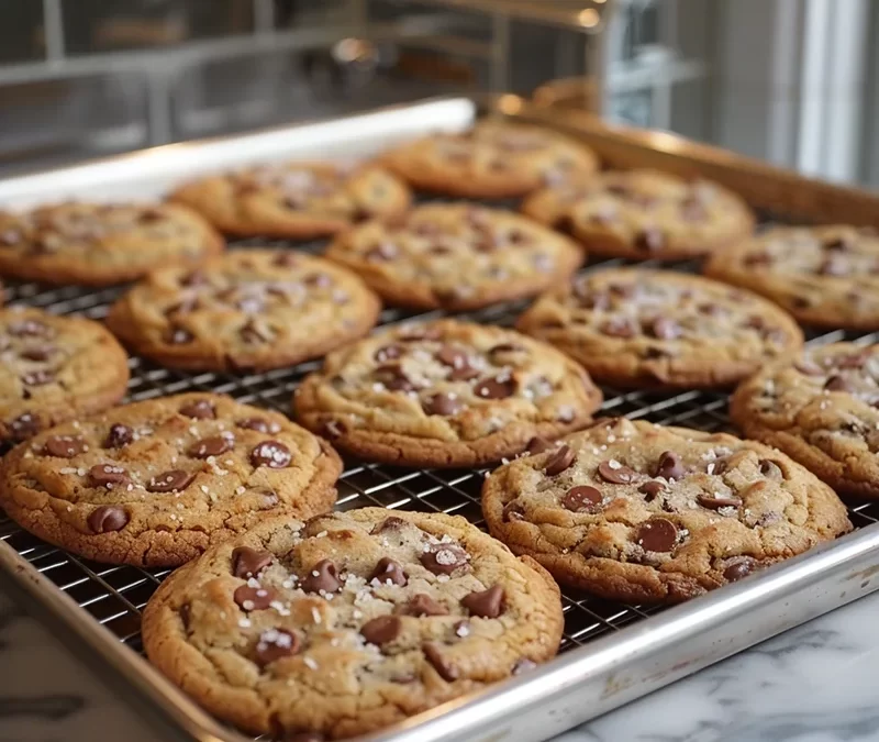 Chocolate Chocolate Chip Cookies